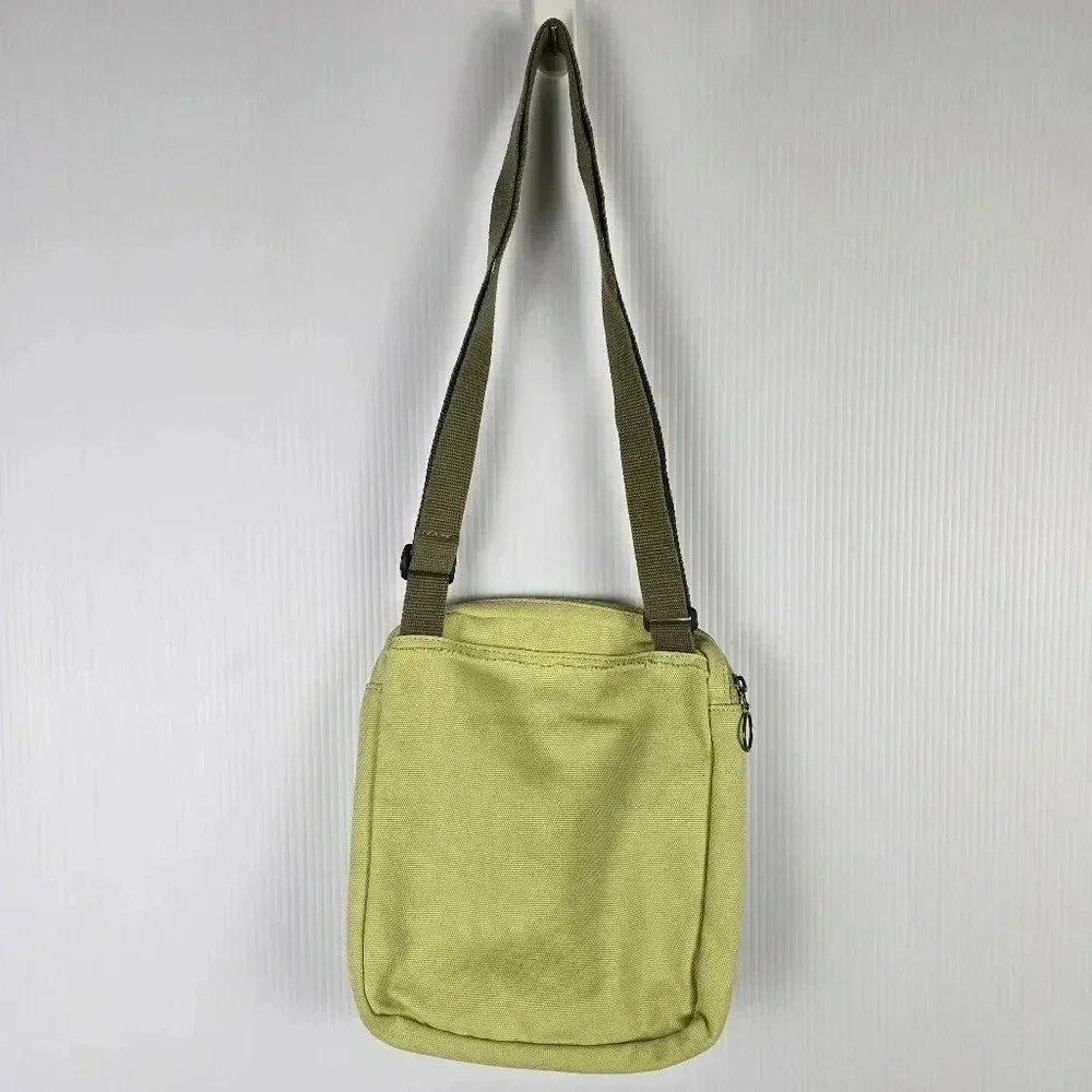 Columbia Omni Shield Womens Crossbody Purse Bag Canvas Green Yellow
